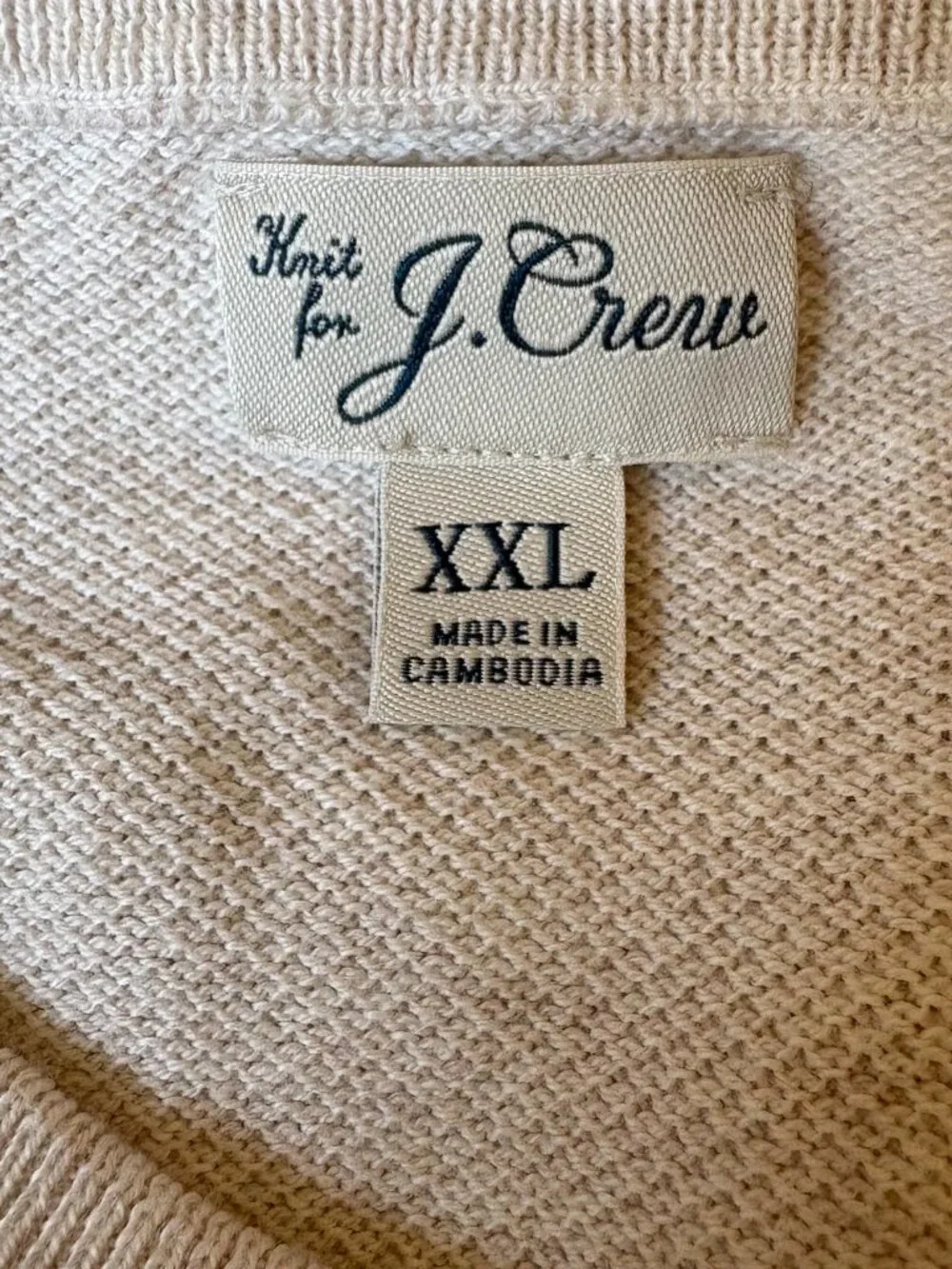 J. Crew Men's Crewneck Sweater XXL